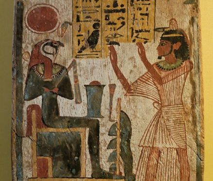 Stele Ra-Horakthy Louvre, ca. 900 v. Chr.
