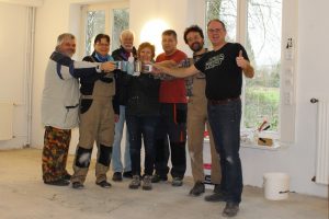 Frühstück und Frühjahrsputz in der Sternwarte
