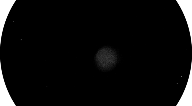 Katalog mit 91 Zeichnungen der Messier-Objekte an den Vorstand übergeben