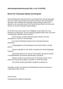 ASL Klönschnack @ Vereinsräume in der Sternwarte