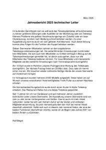 ASL Klönschnack @ Vereinsräume in der Sternwarte