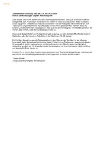 ASL Klönschnack @ Vereinsräume in der Sternwarte