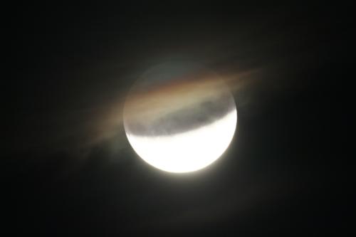 partielle Mondfinsternis 16.07.2019